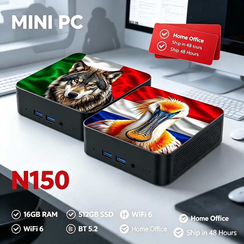 Pc Gaming Intel - 新型ミニPCコンピューター インテルコアN150 16GB RAM 1TB/2TB ゲーミングPC