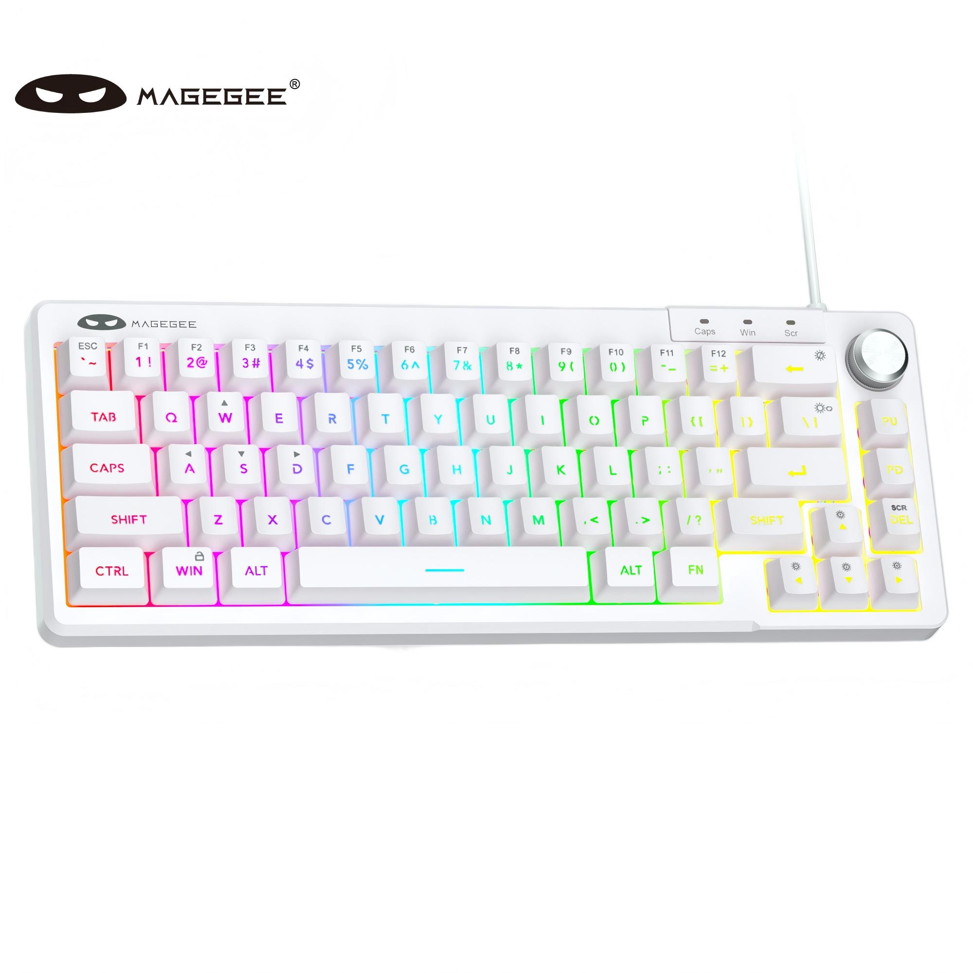 MageGee TS68 ミニ 60% メンブレンキーボード - Pc Gaming Pink のレビューと価格