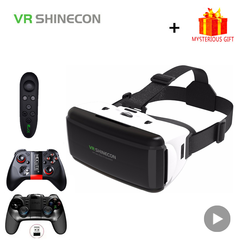 Vr shinecon casqueヘルメット3Dメガネ仮想 - Vr Headset Pc のレビューと価格
